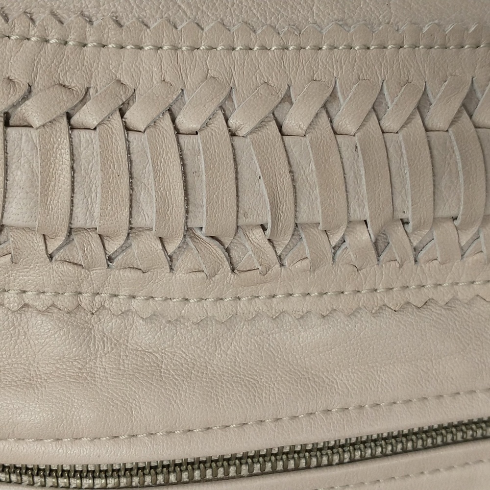 Soft Leather Jacket Hinge Seattle Light Taupe Neu… - image 6